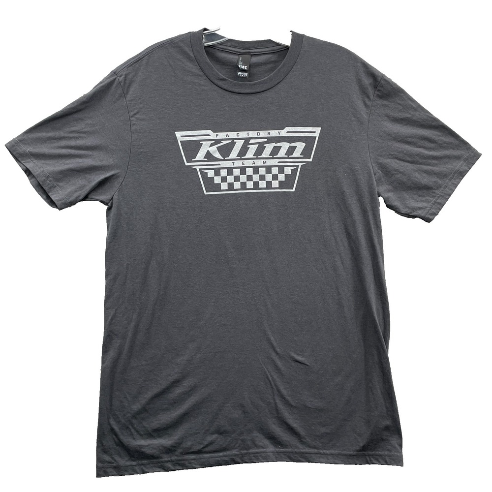 Klim T-Shirt Men's Medium Biker Racing Motorcycle Off Road Snowmobile Streetwear